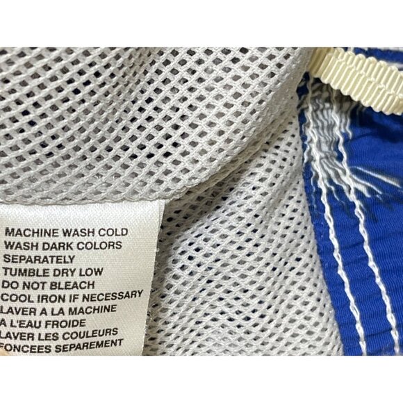 Tommy Bahama Men's Swim Trunks Palms XXL Blue Silver Board Short - Picture 9 of 9